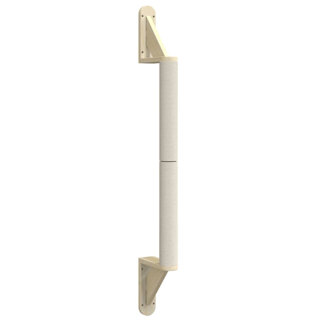 Arranhador de parede para gatos vidaXL, em sisal, 109 cm