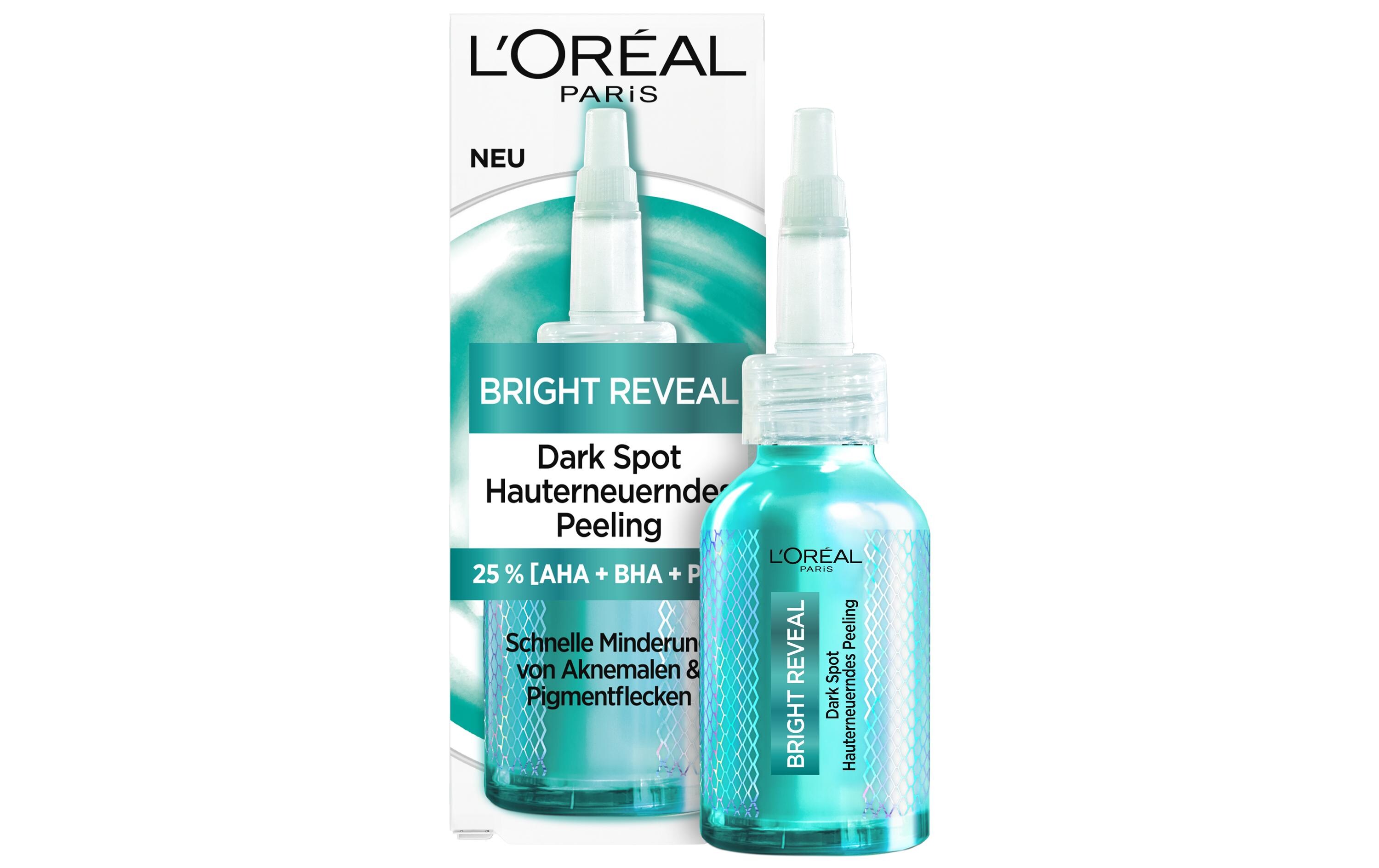 Bright Reveal Dark Spot Peeling 25 mlPeeling verbessert die Hautstruktur und reduziert Poren