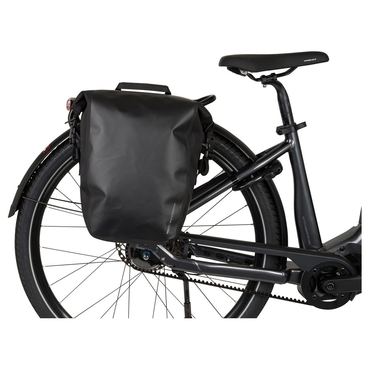 AGU Clean Shelter Click'nGo Medium enkele fietstas - Black