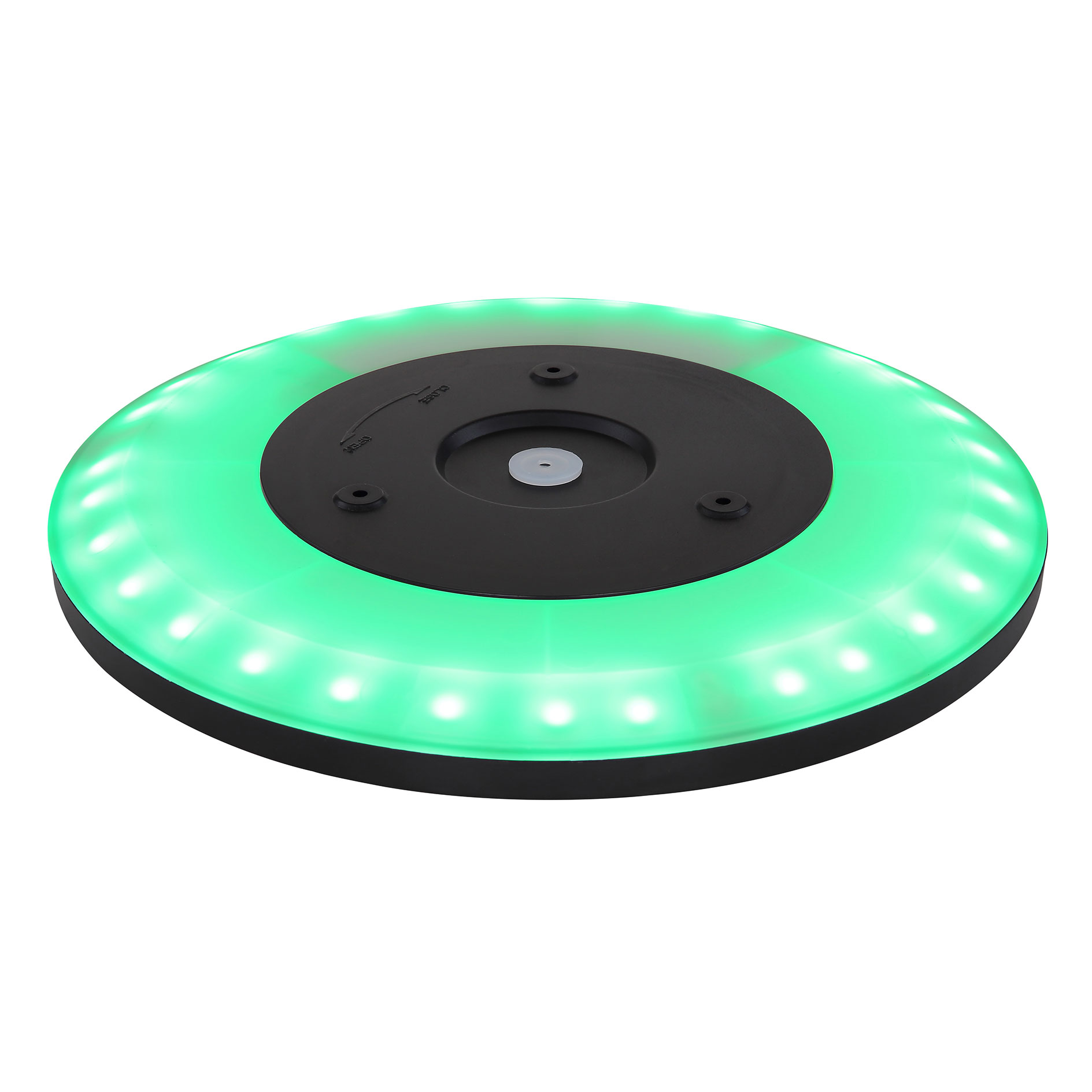 LED-RGB-Deckenleuchte - schwarz - dimmbar - mit Fernbedienung