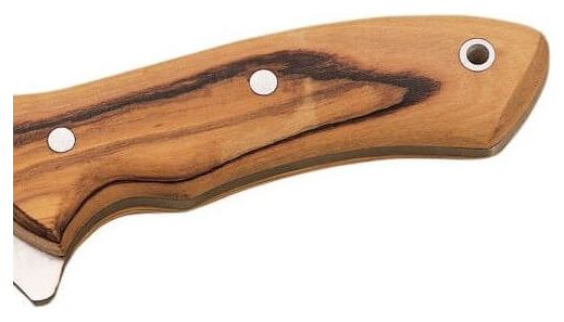 Couteau de survie Joker couteau à lame fixe CO66-avec manche en bois d'olivier