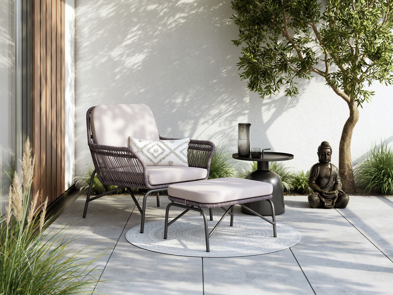 Ambia Garden Relaxsessel-Set PALMA