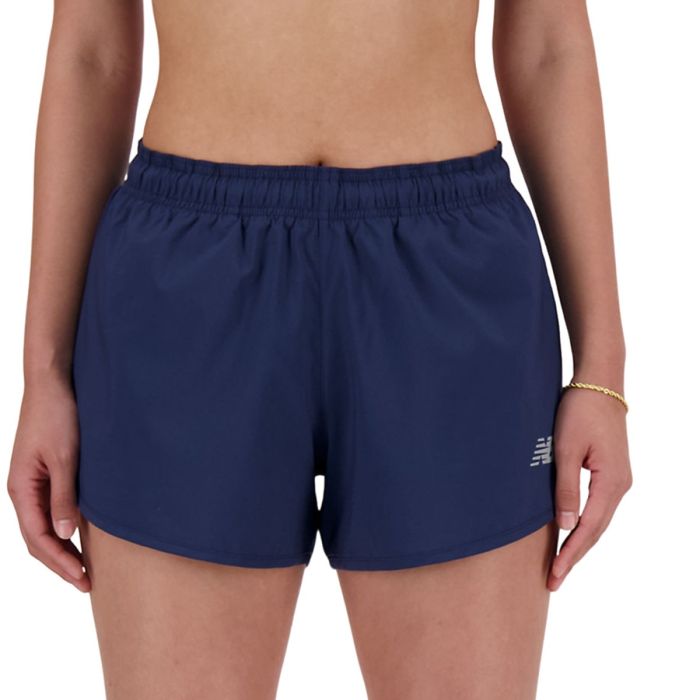 New Balance Dame Shorts Sport Essentials 3 Inch Shorts Blå