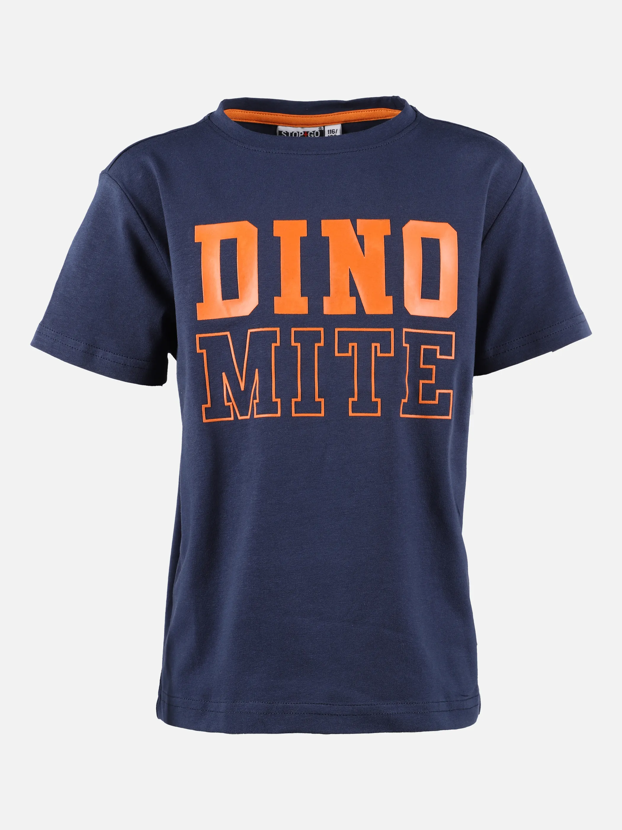 Jungen Shirt mit Dinomotiven auf der Front
