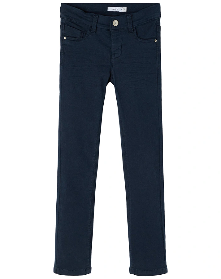 Twill-Hose NKFPOLLY TWITEXY  in dark sapphire