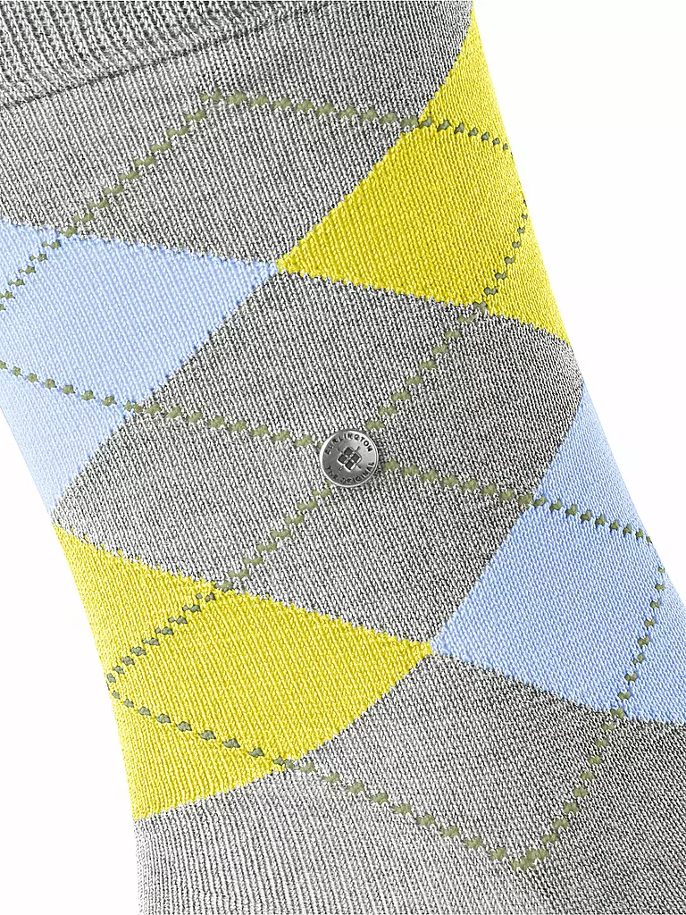 BURLINGTON Herren Socken 40-46 MANCHESTER light grey melange hellgrau