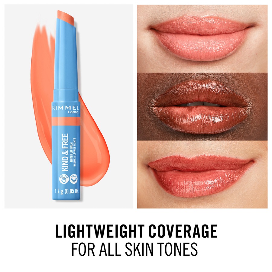 Rimmel London Kind & Free Tinted Lip Balm 003 Tropical Spark 4g