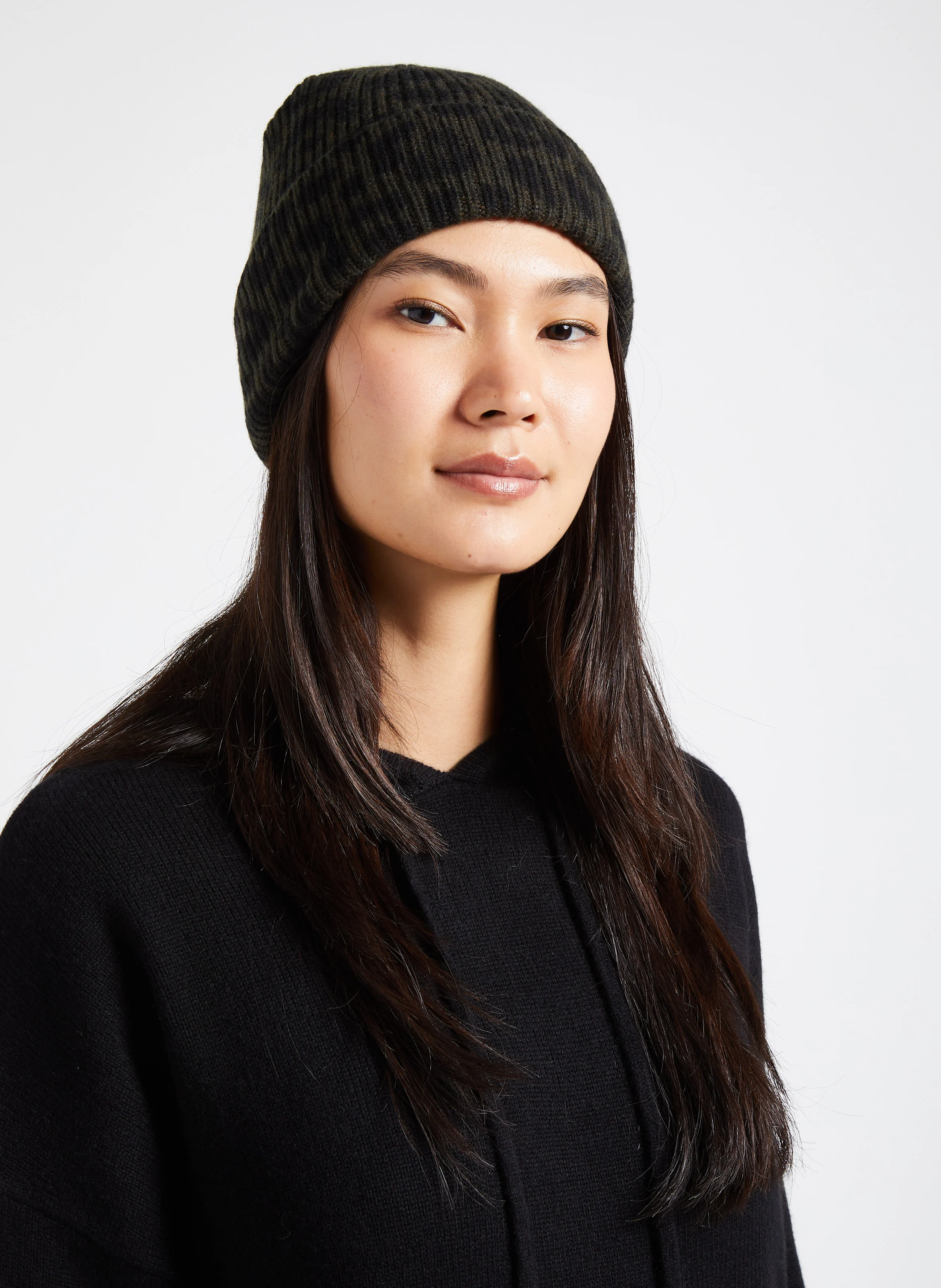 Bonnet en cachemire | Kaki