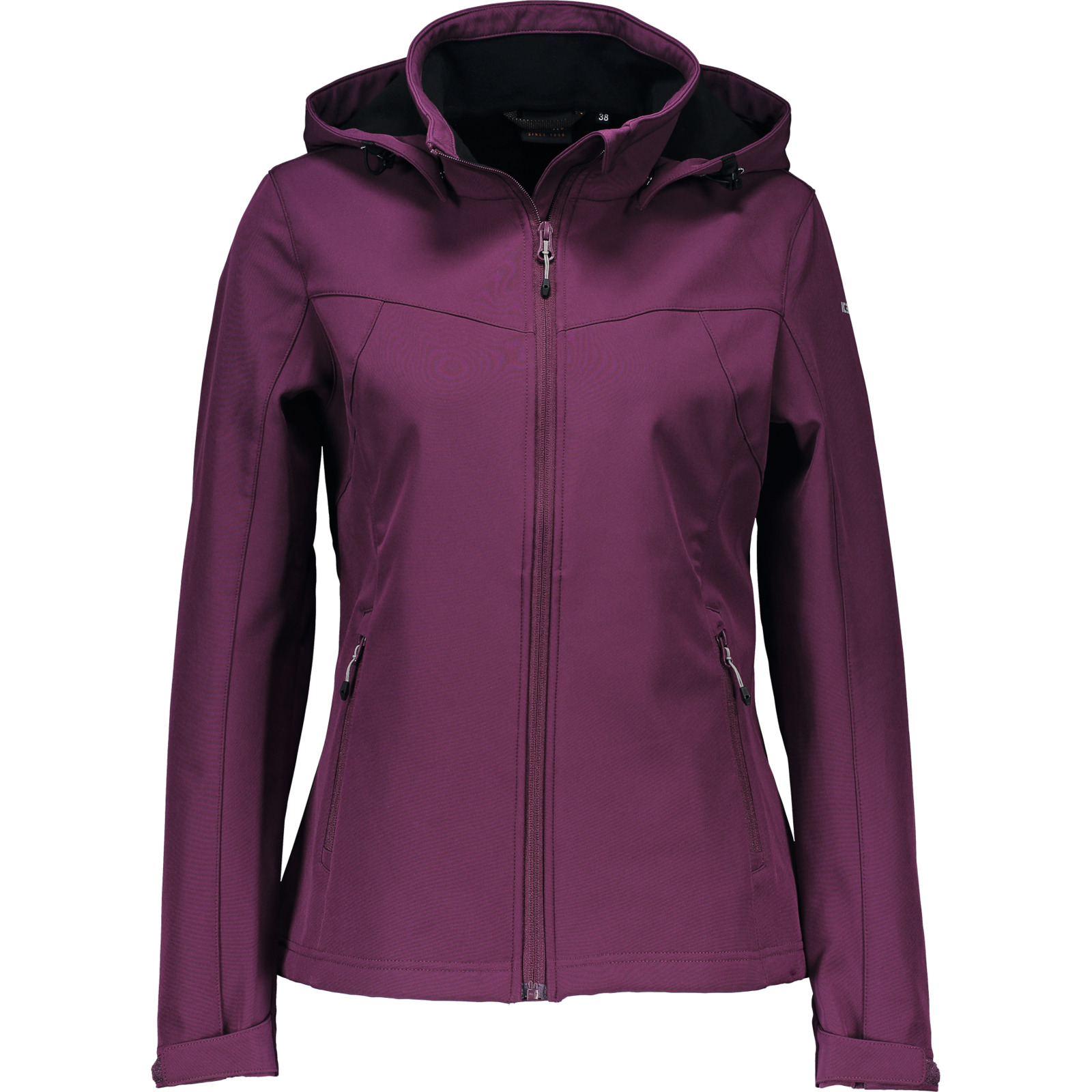 Icepeak Damen-Softshelljacke Brenham bordeaux, 36