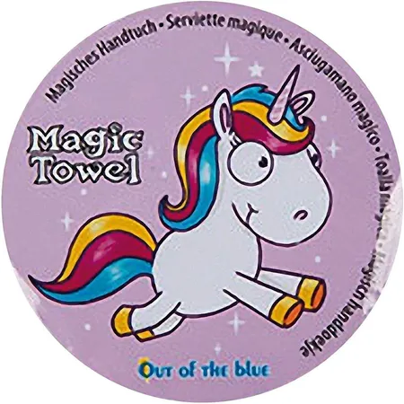 Out of the Blue: Magisches Handtuch Einhorn, 1 Stück, sortiert