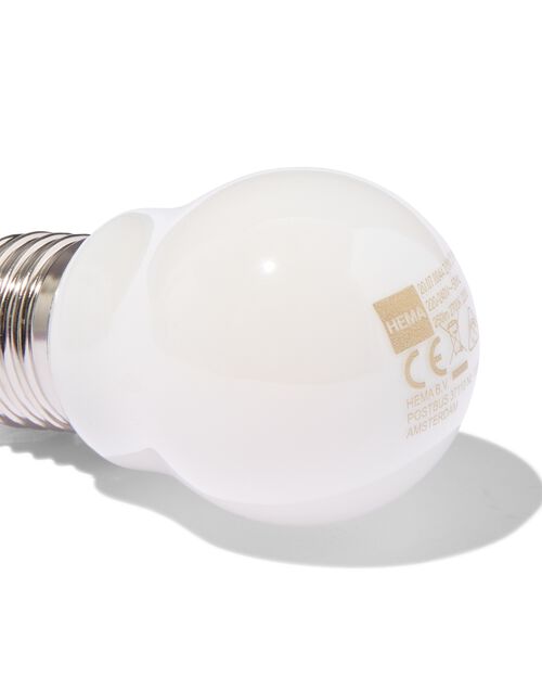 ampoule led verre givré E27 2,5W 250lm