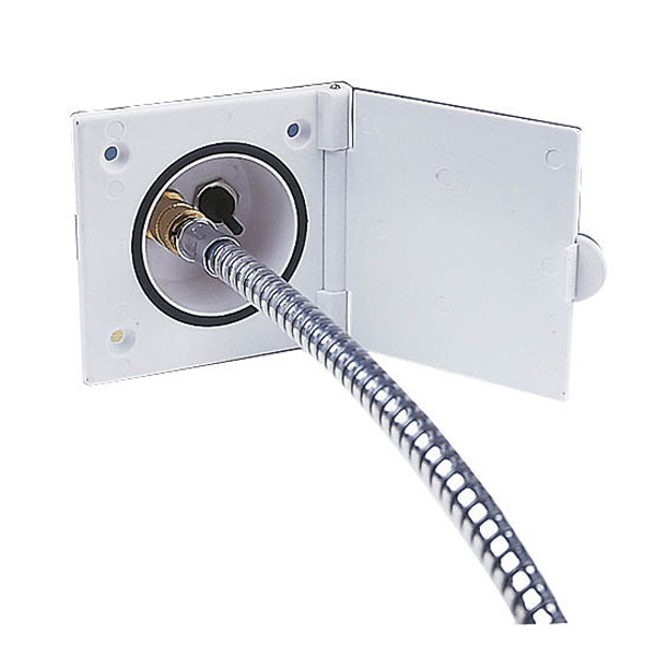 Douche extérieure encastrable