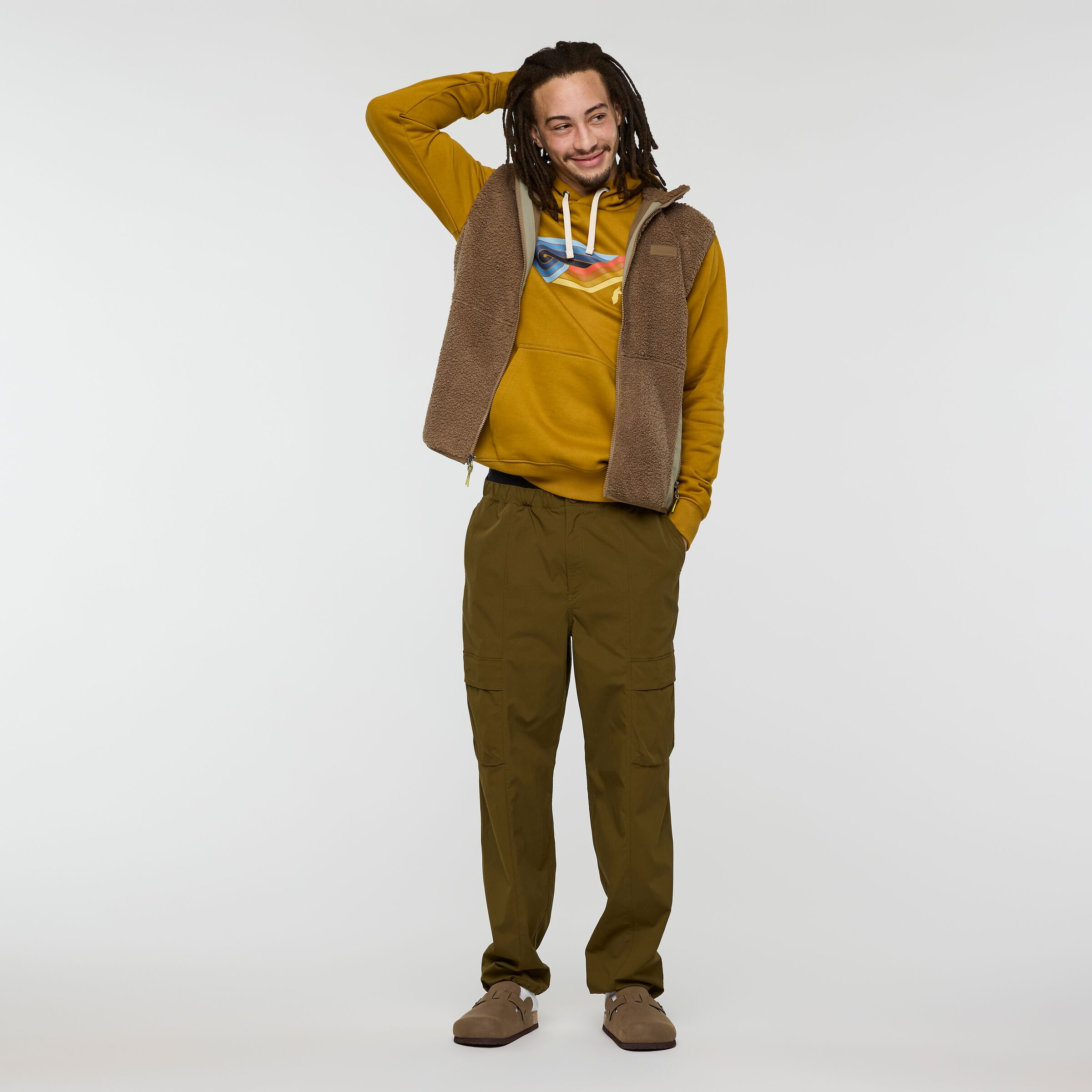 M Melting Sunset Pullover Hoodie