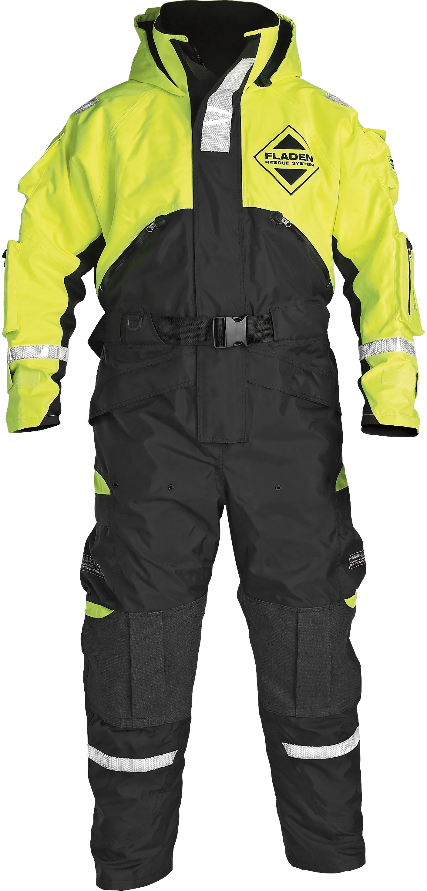 Fladen Flytedress 848 Mx Sort/Gul