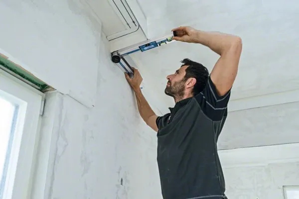 Bosch Professional Winkelmesser GAM 220 Schenkel 40cm 4xAA-B. Tasche 0601076500 Vinkelmåler