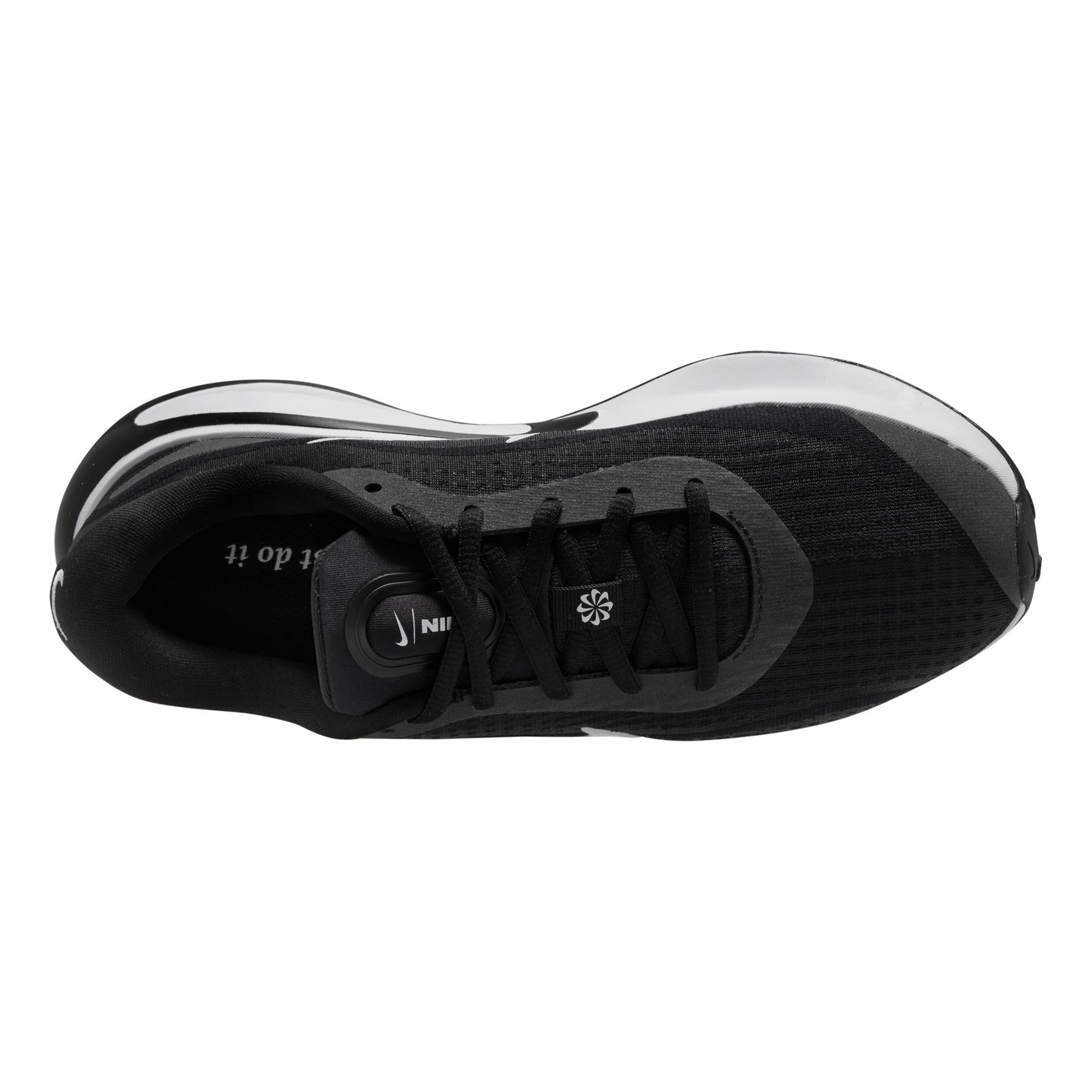 Nike Journey Run Chaussure De Running Sans Stabilisateurs Femmes - Noir , Blanc