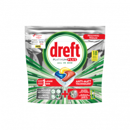 Dreft Platinum plus vaatwascapsules citroen