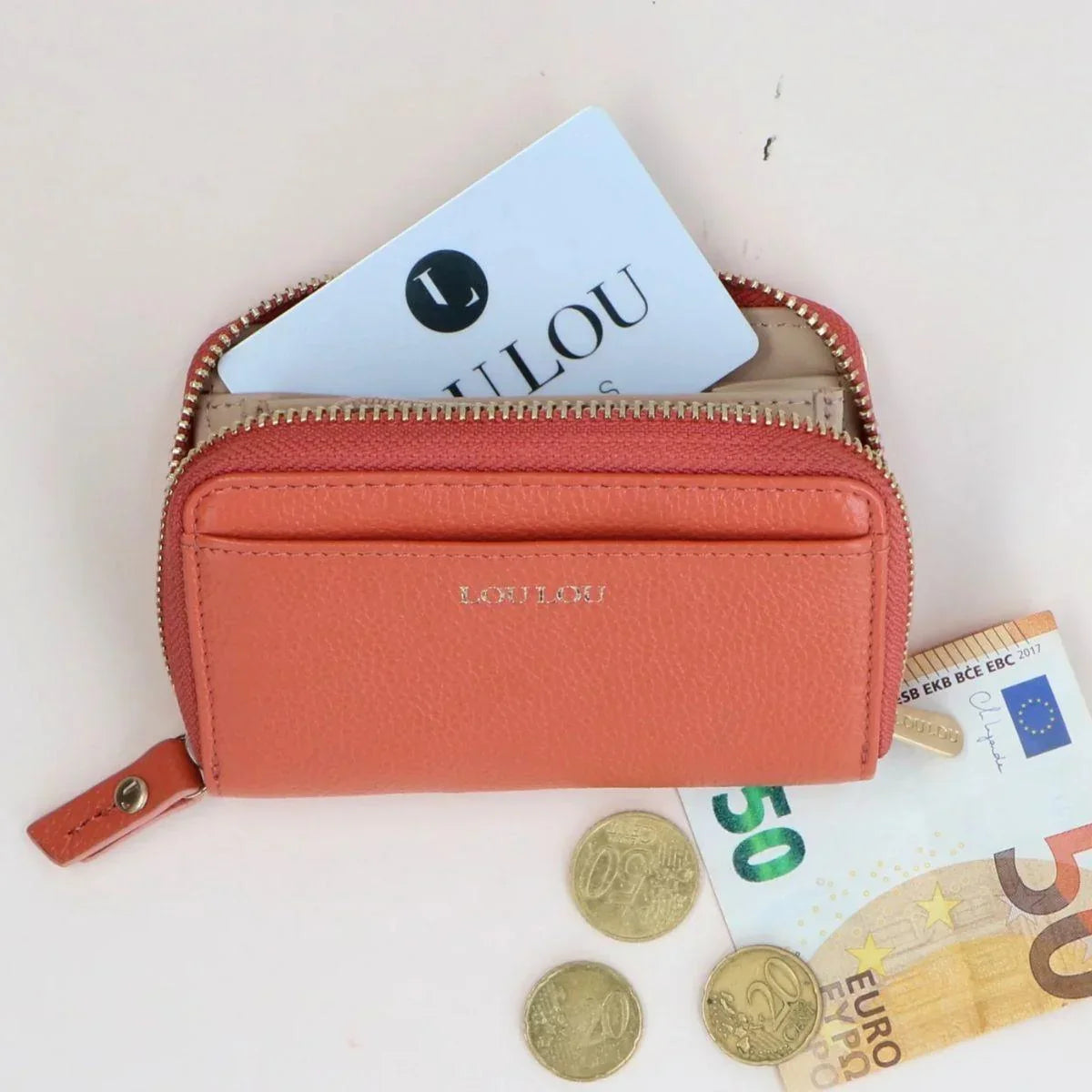 LouLou | Petite Emilie | Leren dames portemonee