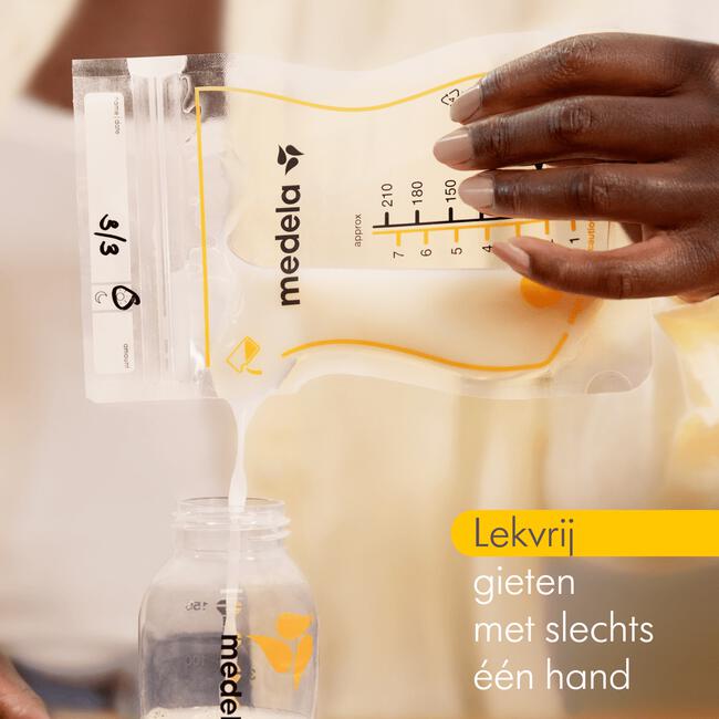 Medela Moedermelkbewaarzakjes met schenktuit 50 stuks