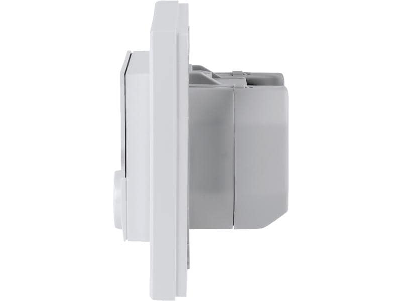 Homematic IP Smart Home Funk-Wandthermostat mit Schaltausga Wandthermostat mit Schaltausgang 230 V für Markenschalter – HmIP-BWTH