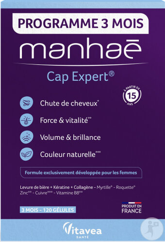 PVB Manhaé Cap Expert 120 Capsules