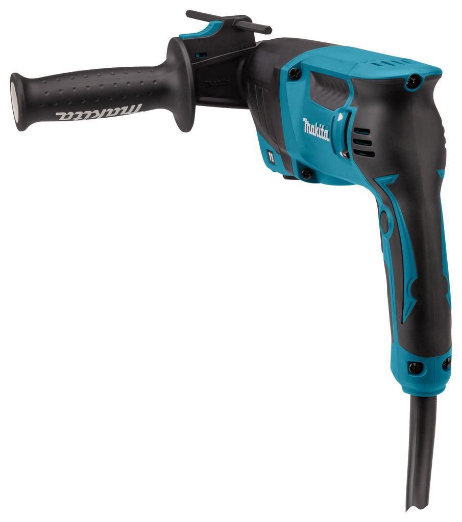 Makita HR2630TX12 Combihamer SDS-Plus 2,4J   snelwisselboorkop   17 delige boren- en beitelset 800W in koffer