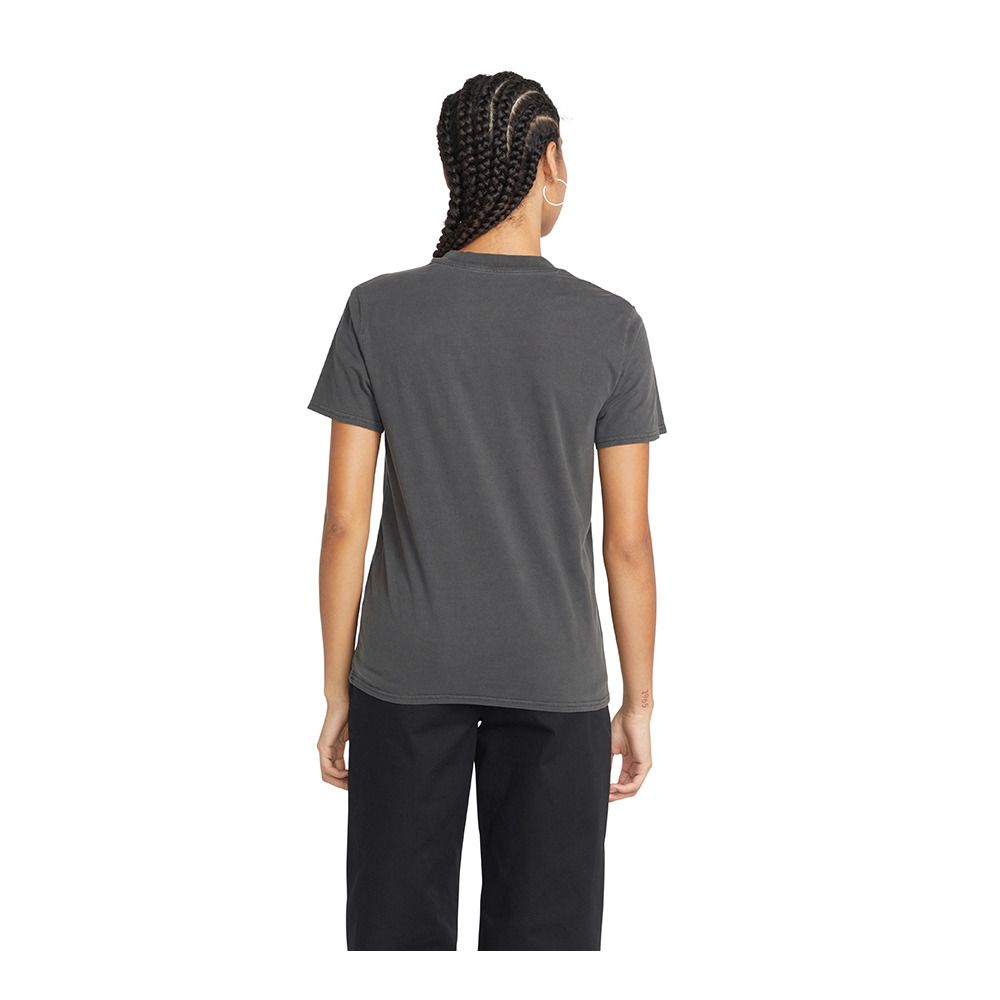 Volcom LOCK IT UP - Tee-shirt Femme black