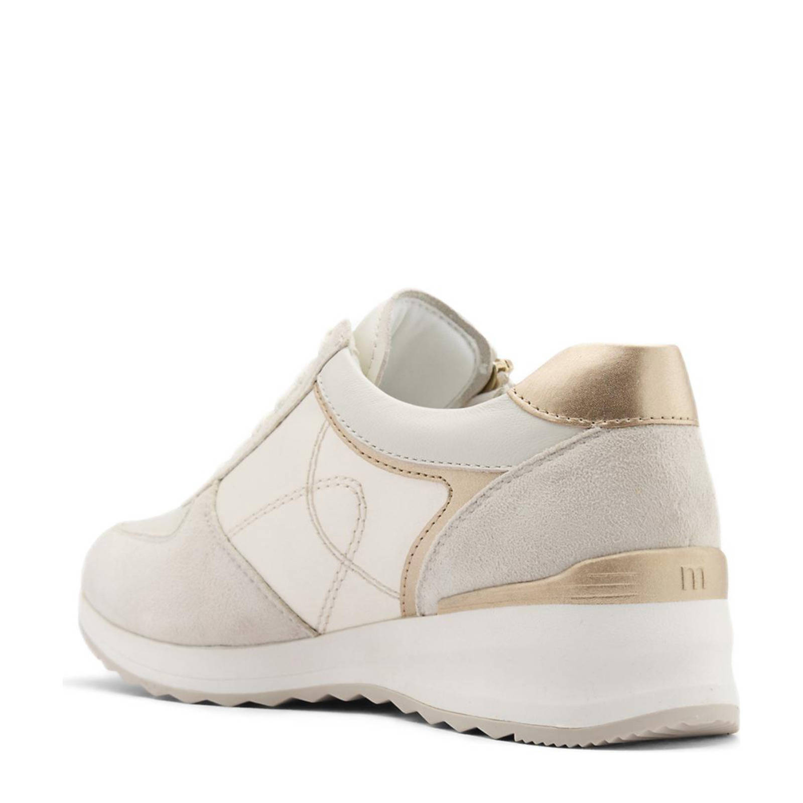 Medicus leren sneakers beige