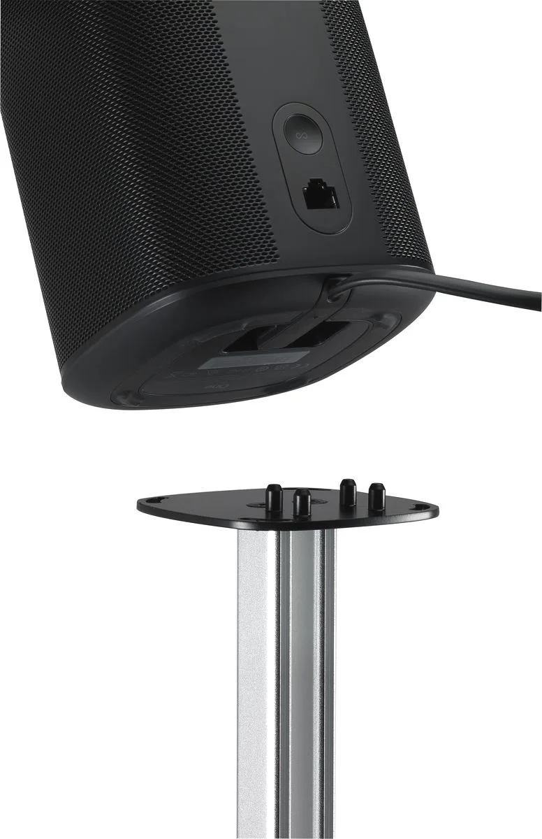 Mountson MS12 Noir (la paire) Pieds pour enceintes