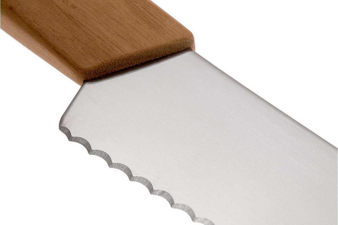 Victorinox Swiss Modern broodmes 22 cm, walnotenhout