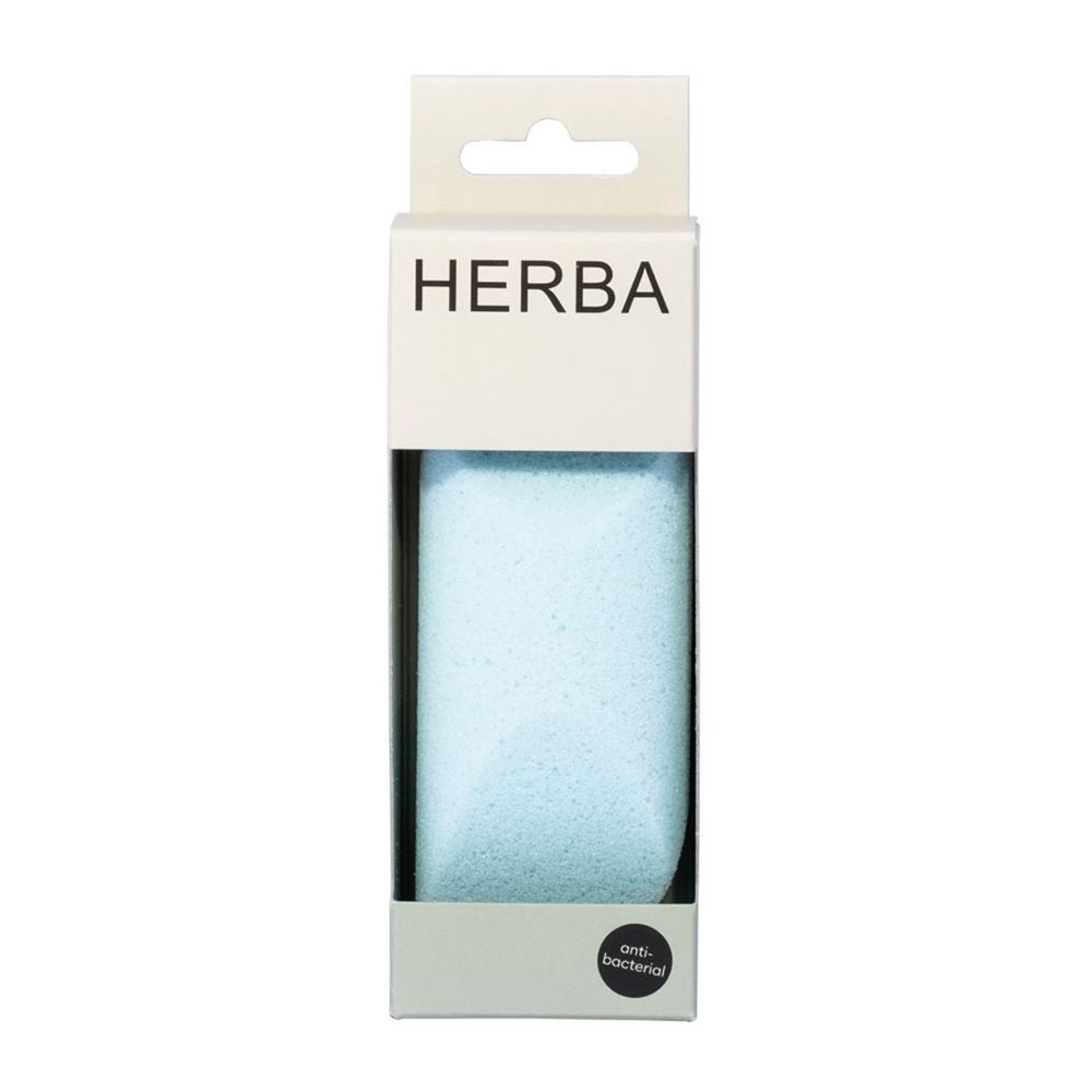 HERBA Bimsschwamm mit Silber Ionen hellblau 1 Stk