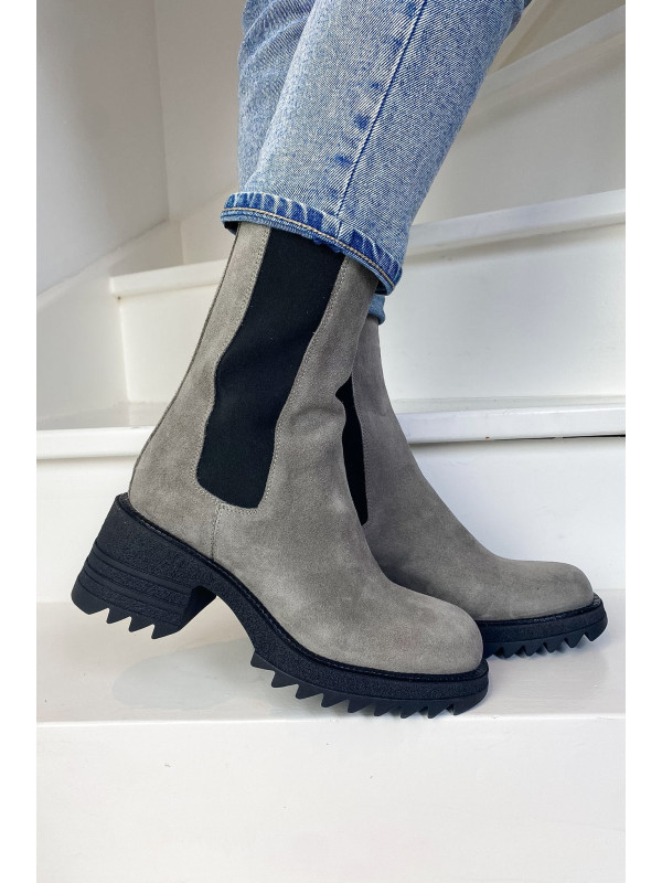 Semerdjian - Bottines MU547M3 Camoscio Inox