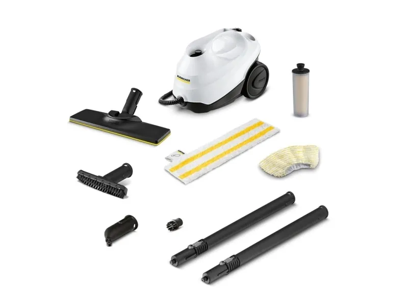 Kärcher SC 3 EasyFix - Damprenser - beholder - hvid