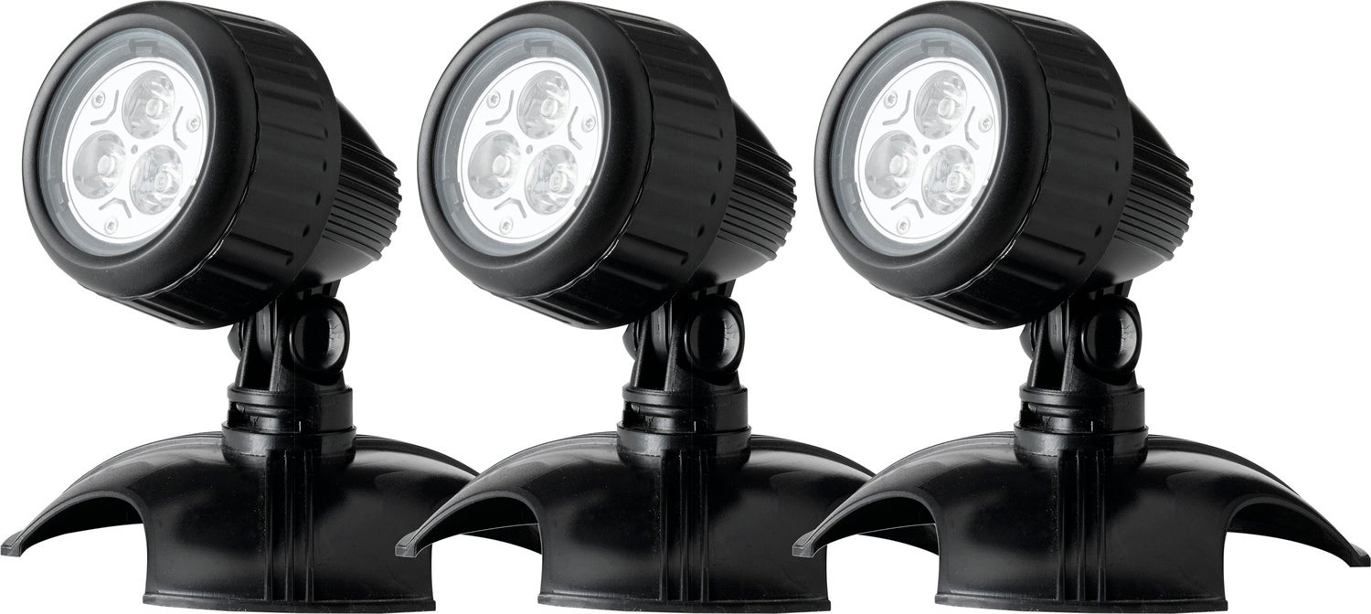 Intratuin vijververlichting power LED, set van 3 spots