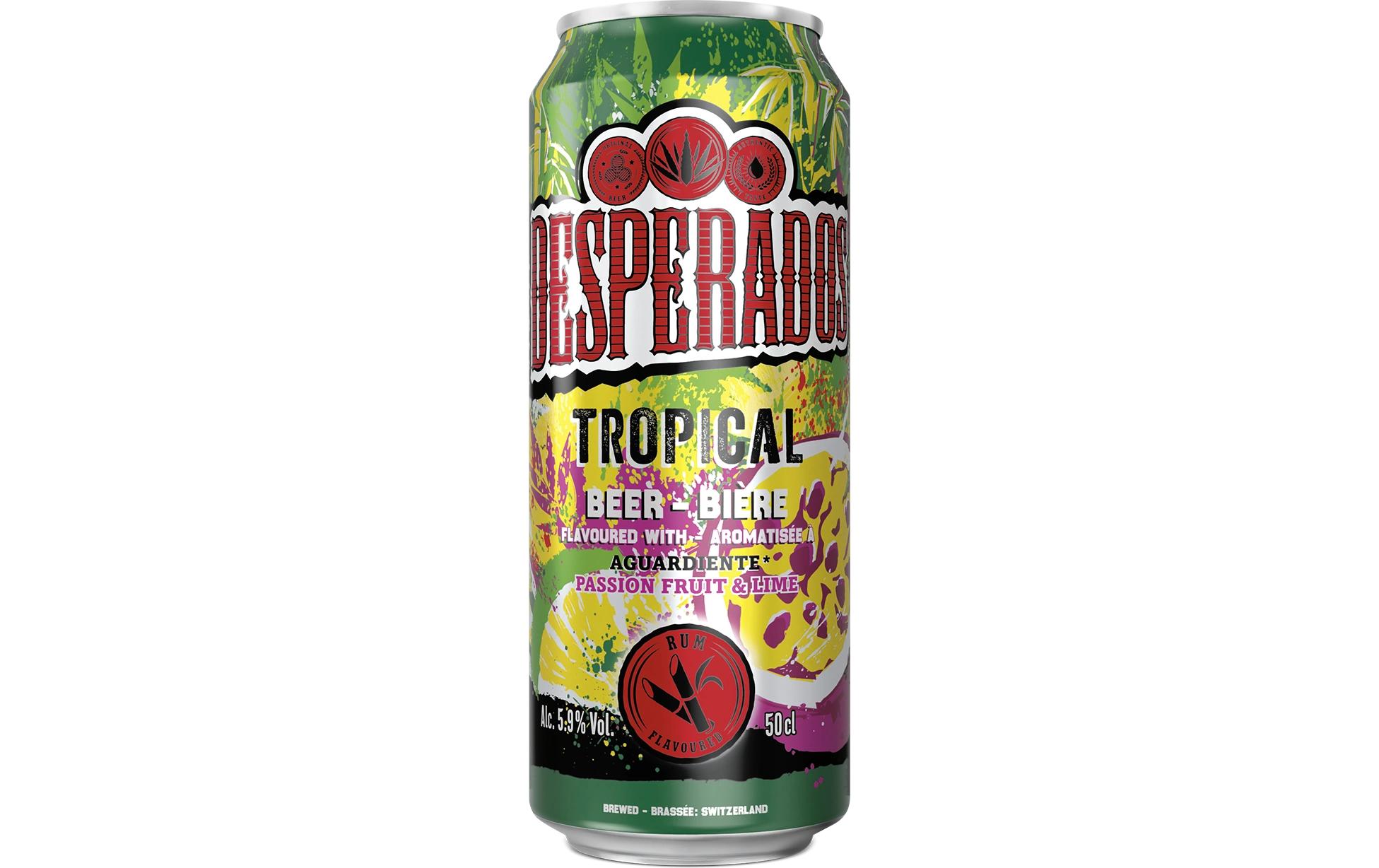Bier Tropical 6 x 0.5 lBiermischgetränk mit tropischem Geschmack
