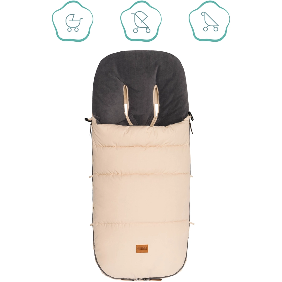 fillikid Winterfußsack Kinley Ivory