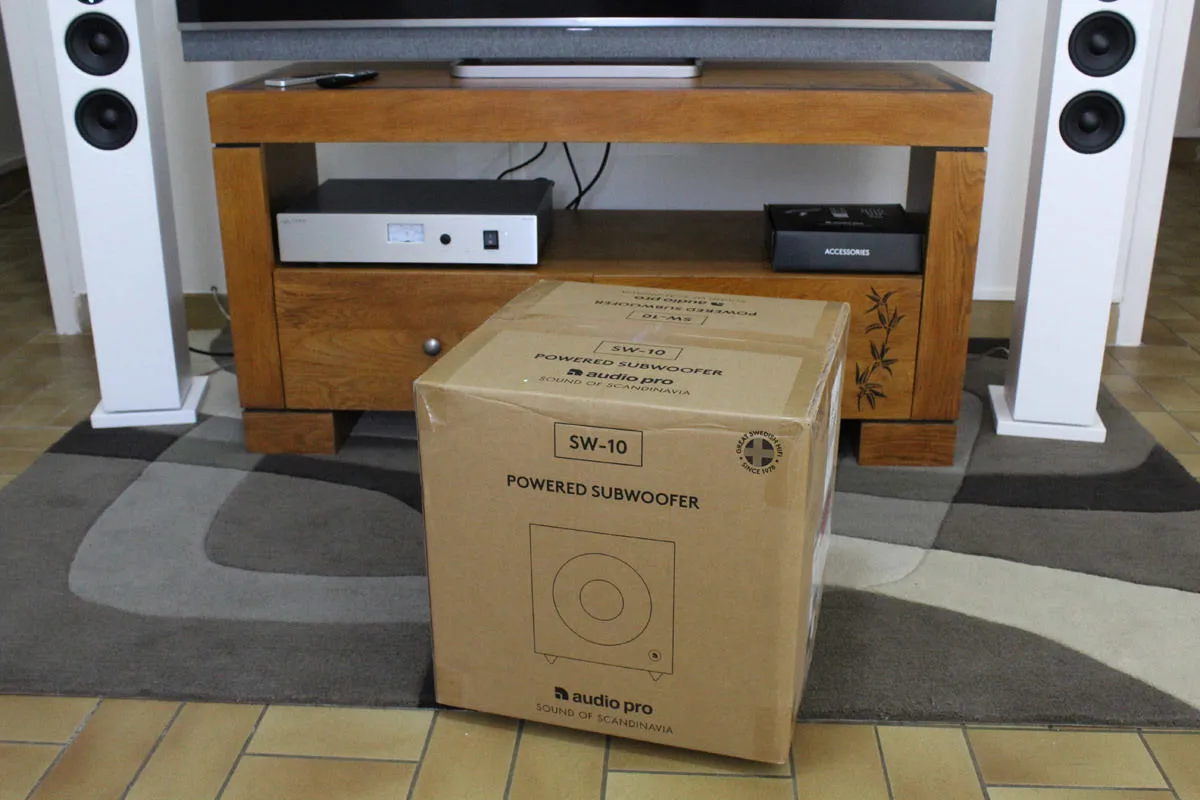 Audio Pro Addon SW-10 Blanc Caissons de basses