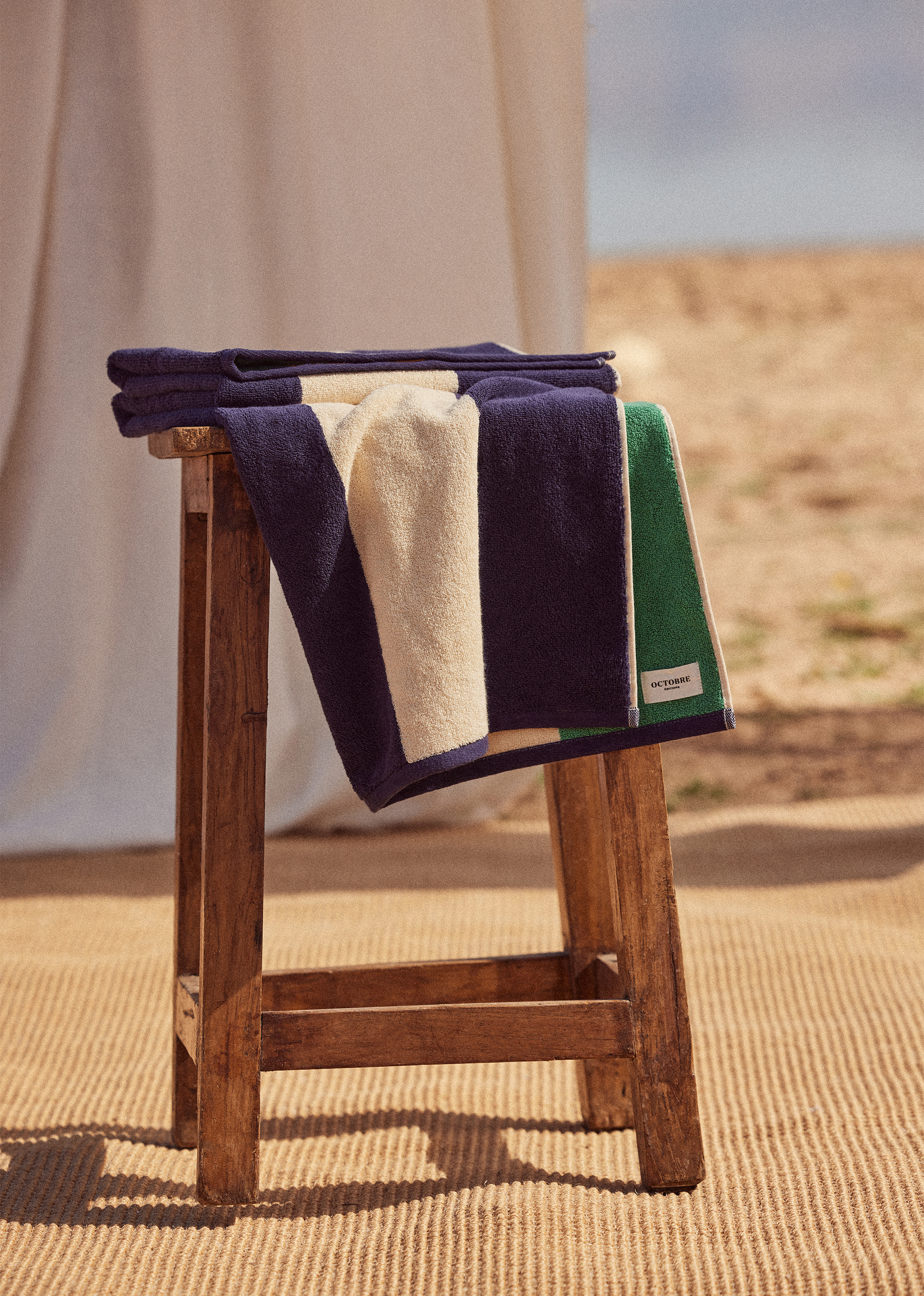 Serviette de Plage Positano - Marine Vert - POUR LUI 5906553