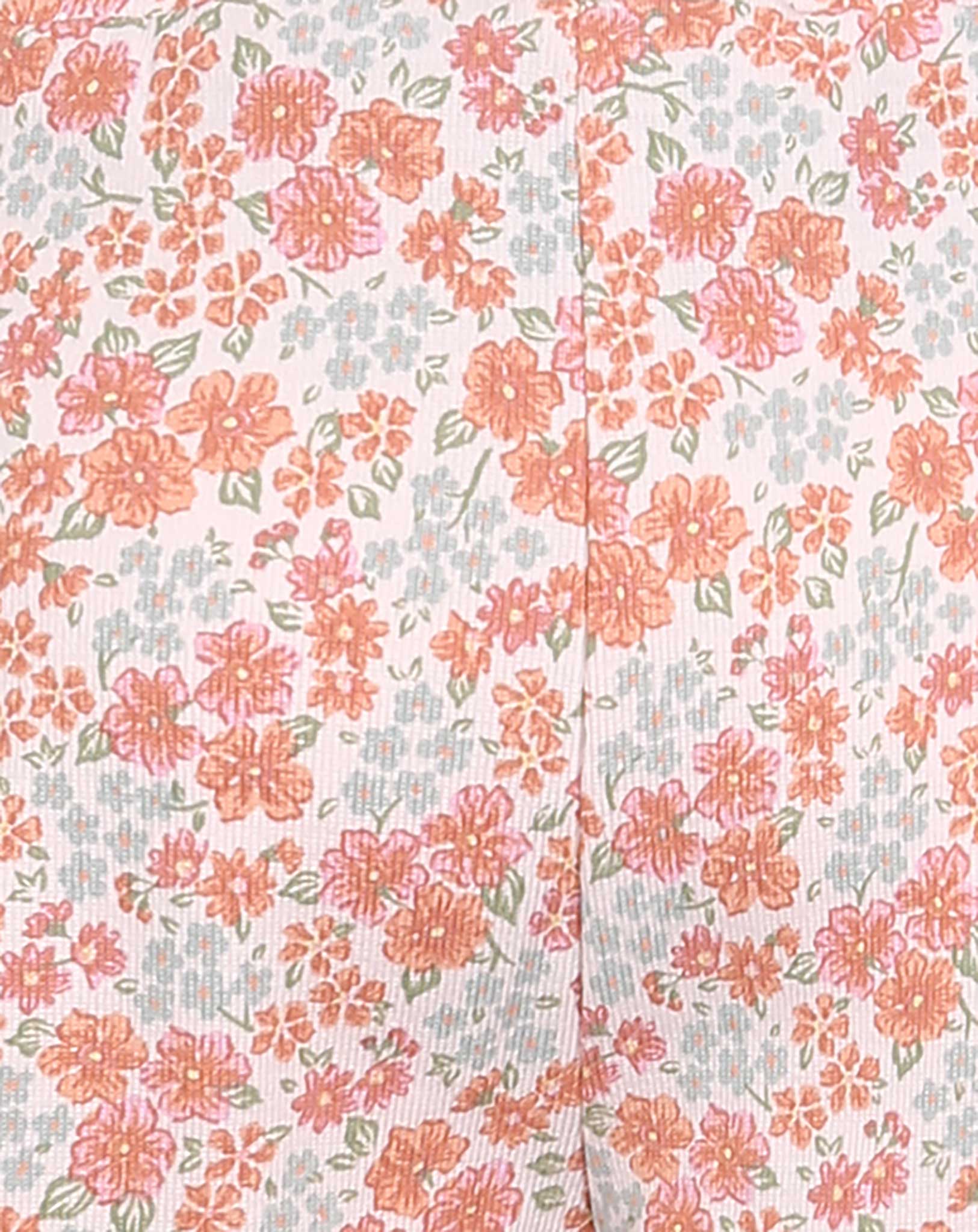 Shorts MINEA in rose flower