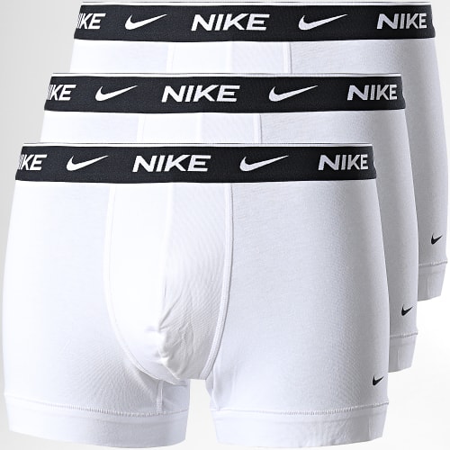 Lot De 3 Boxers Everyday Cotton Stretch KE1008 Blanc