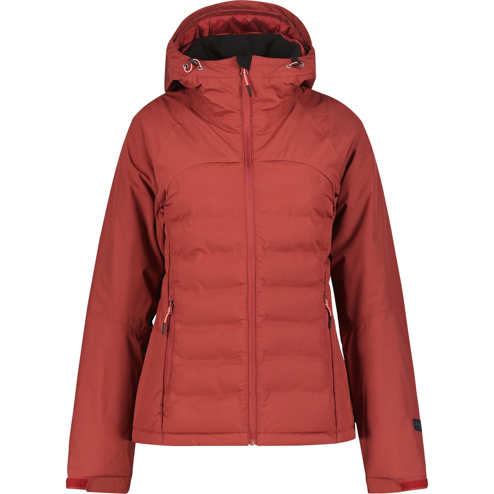 Icepeak Damen-Hybridjacke Barton dunkelrot, 36