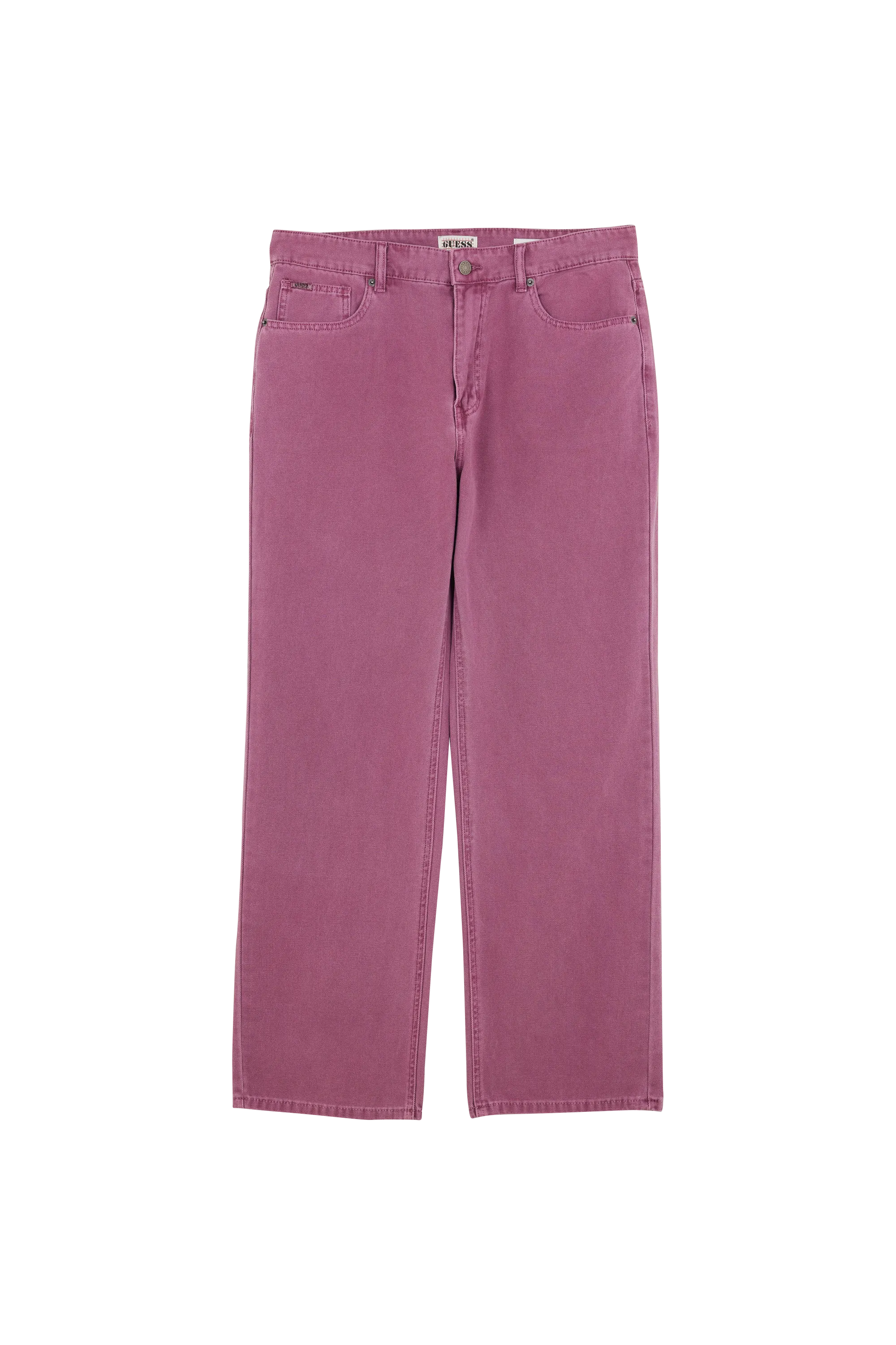 GUESS ORIGINALS Pantalon GO AGED RELAXED Rose