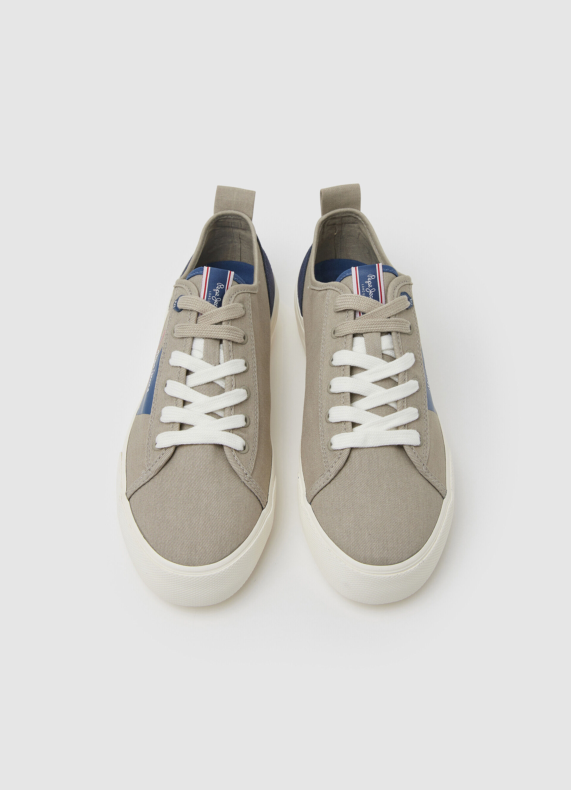 SAPATOS VULCANIZADOS ALLEN FLAG - bege escuro