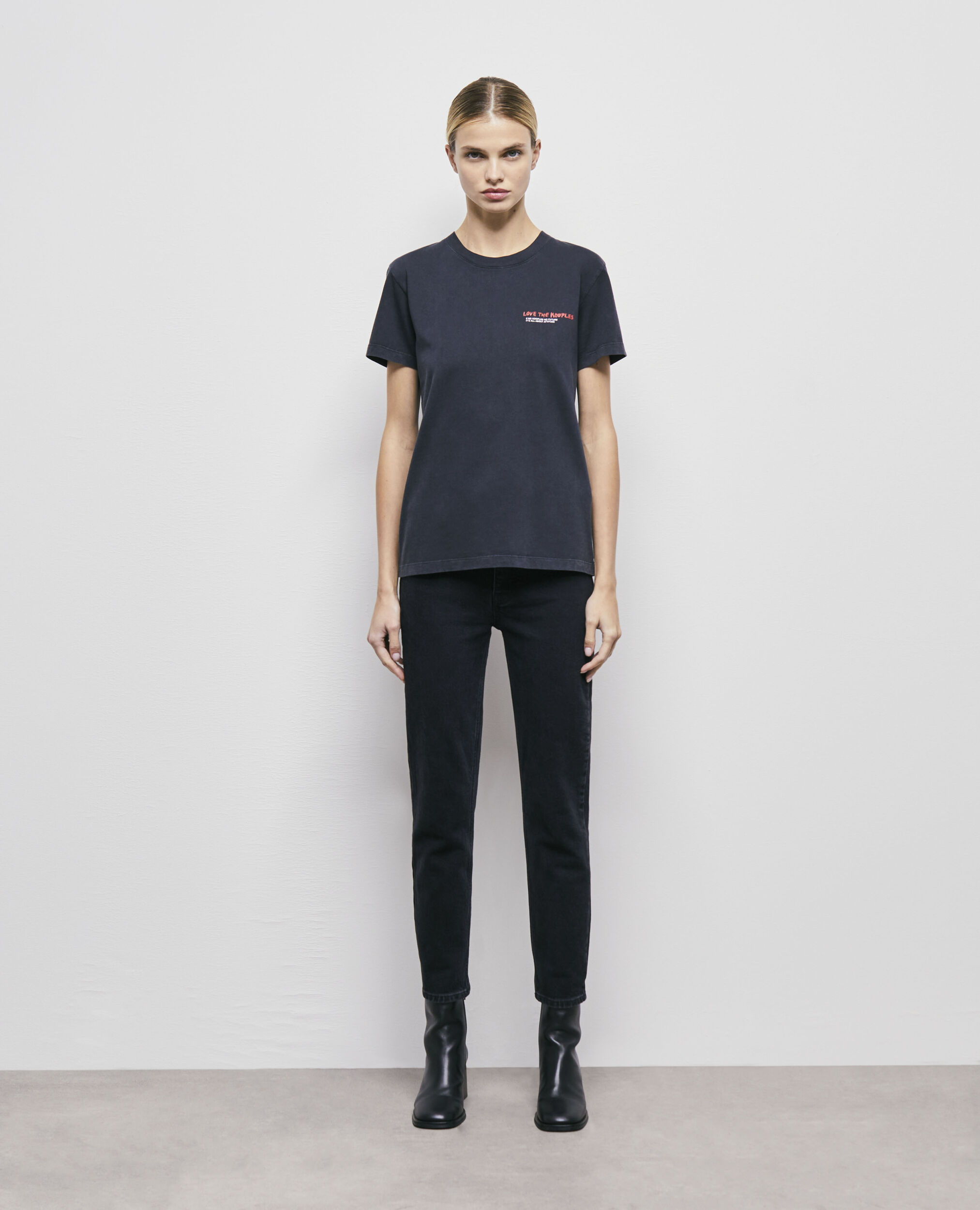 T-shirt Love Kooples noir