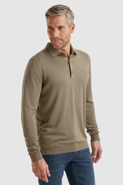 Vanguard taupe heren polo