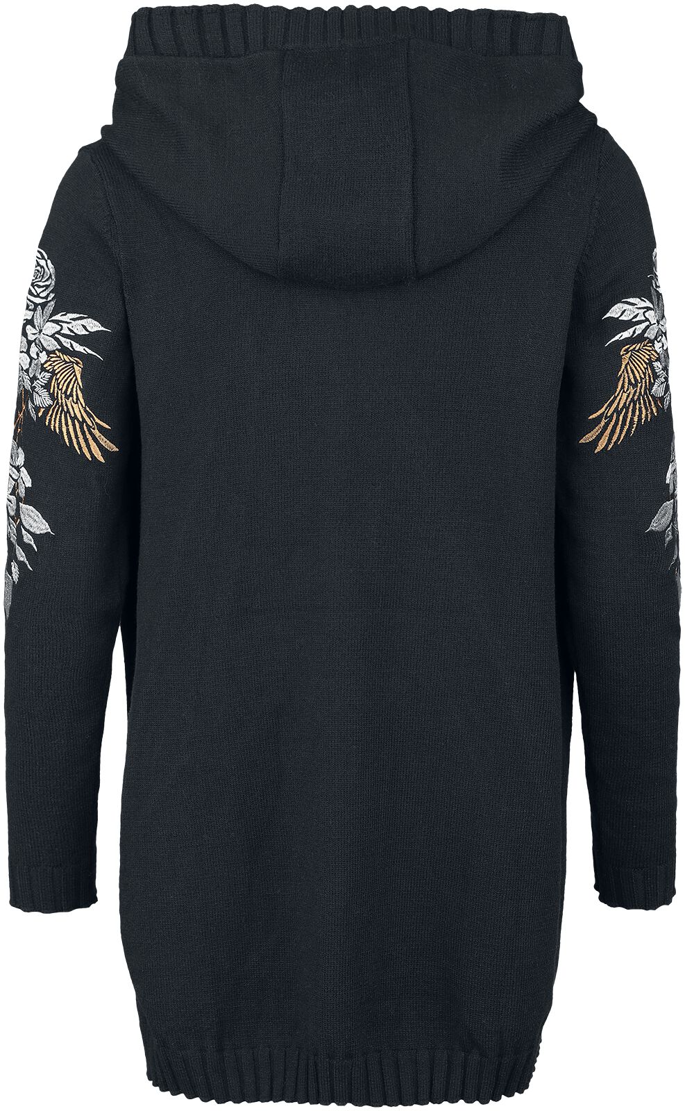 Cardigan With Embroidery | Rock Rebel by EMP Cardigan