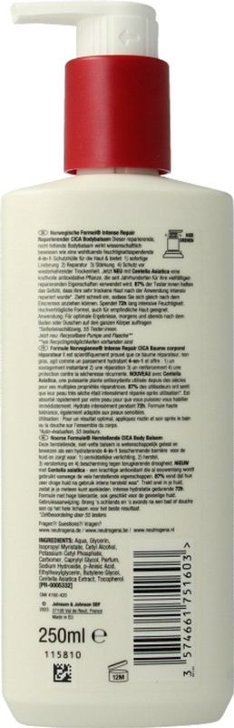 Neutrogena Intense Repair Cica Body Balm 250 ml