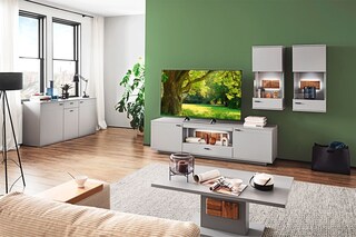 Couchtisch TREY grau/ braun