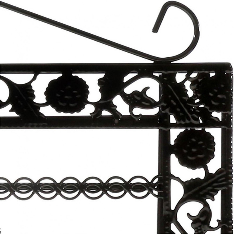 Porte bijoux mixte collier boucle bracelet Noir