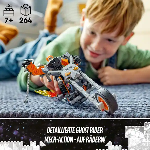 76245 Ghost Rider mit Mech & Bike